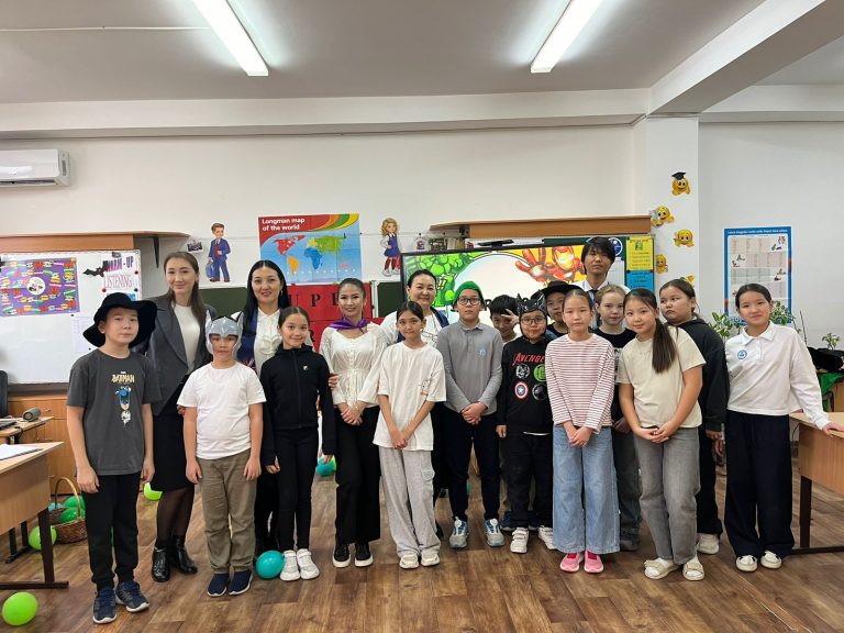 Подробнее о статье Superheroes: яркий интерактивный урок для учащихся школы «Сенім»