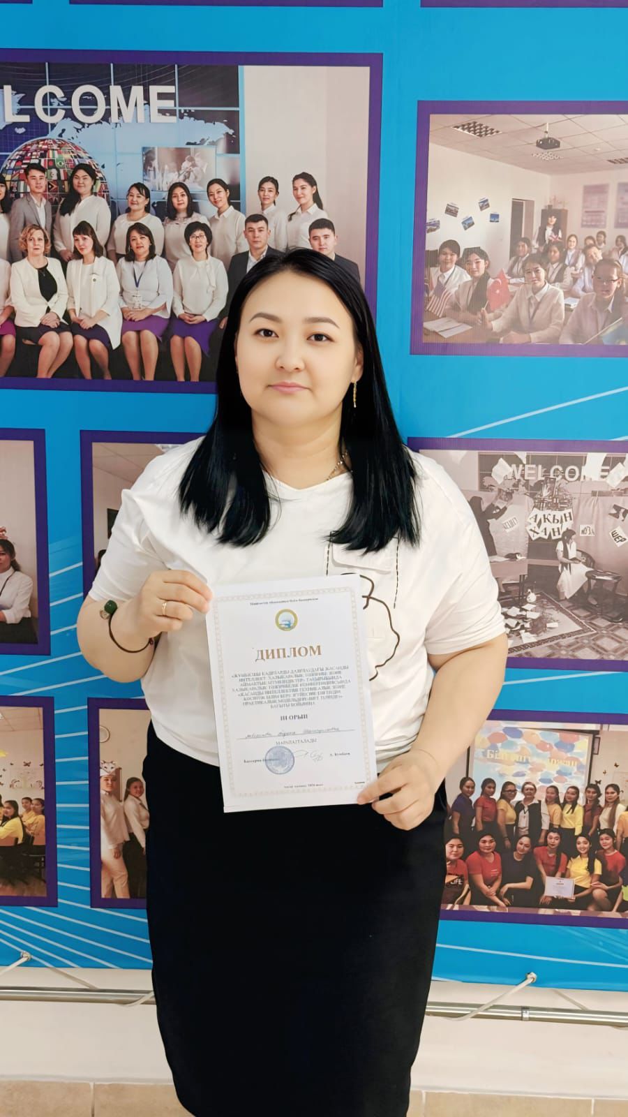 Read more about the article 🌍 Жасанды интеллект бағытындағы халықаралық жетістік — колледж мақтанышы! 🏆